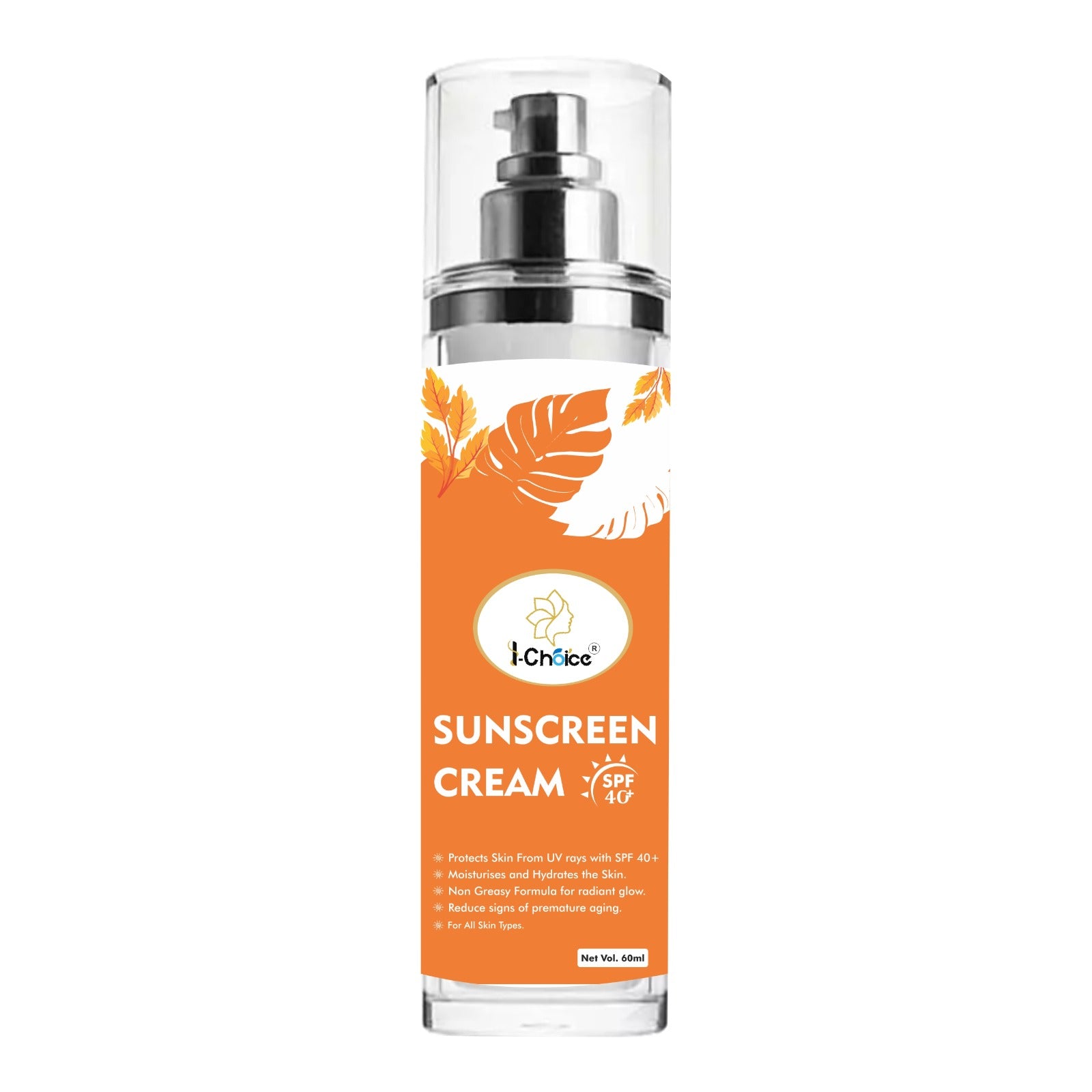 I-choice Sunscreen Cream SPF 40+