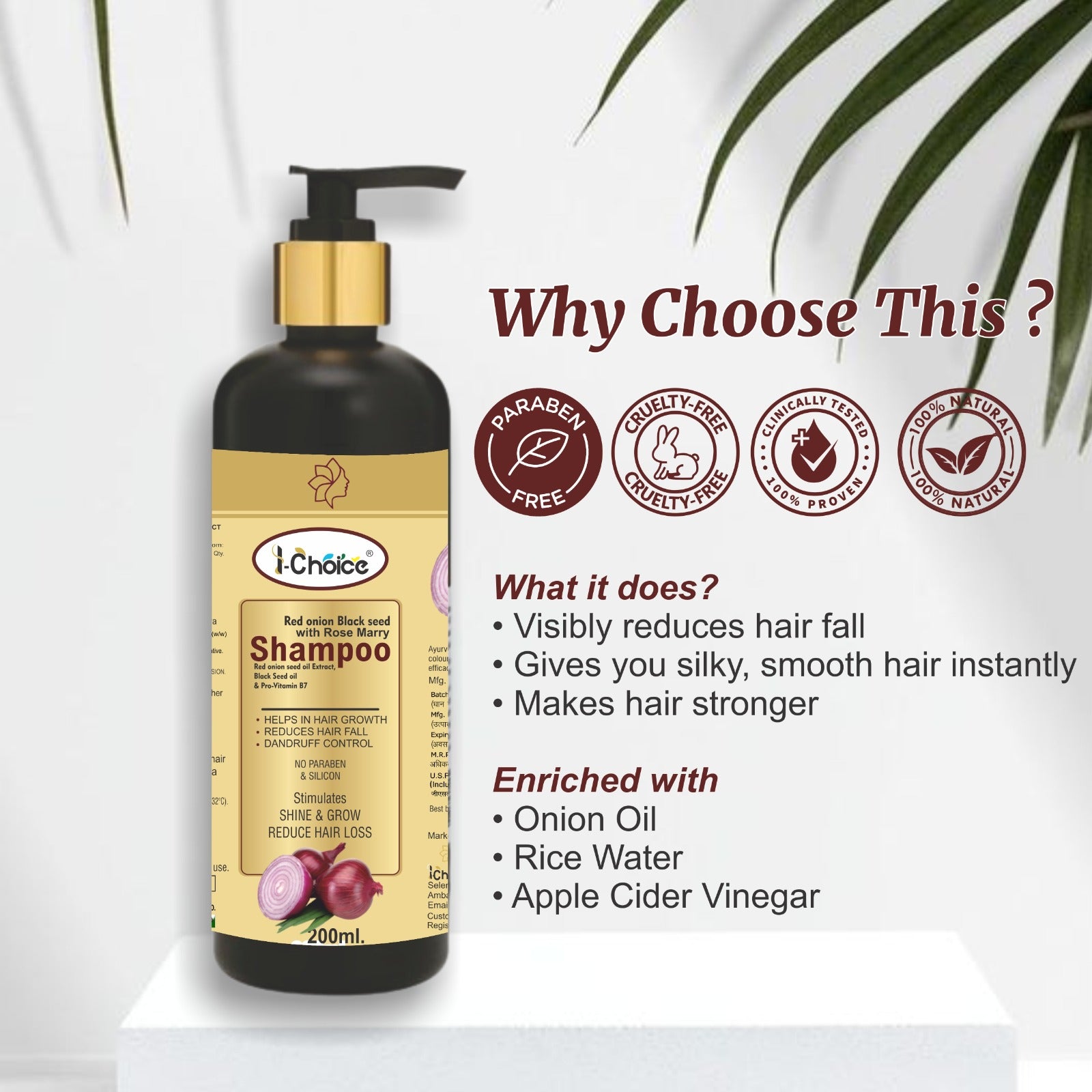 I-Choice Onion Shampoo