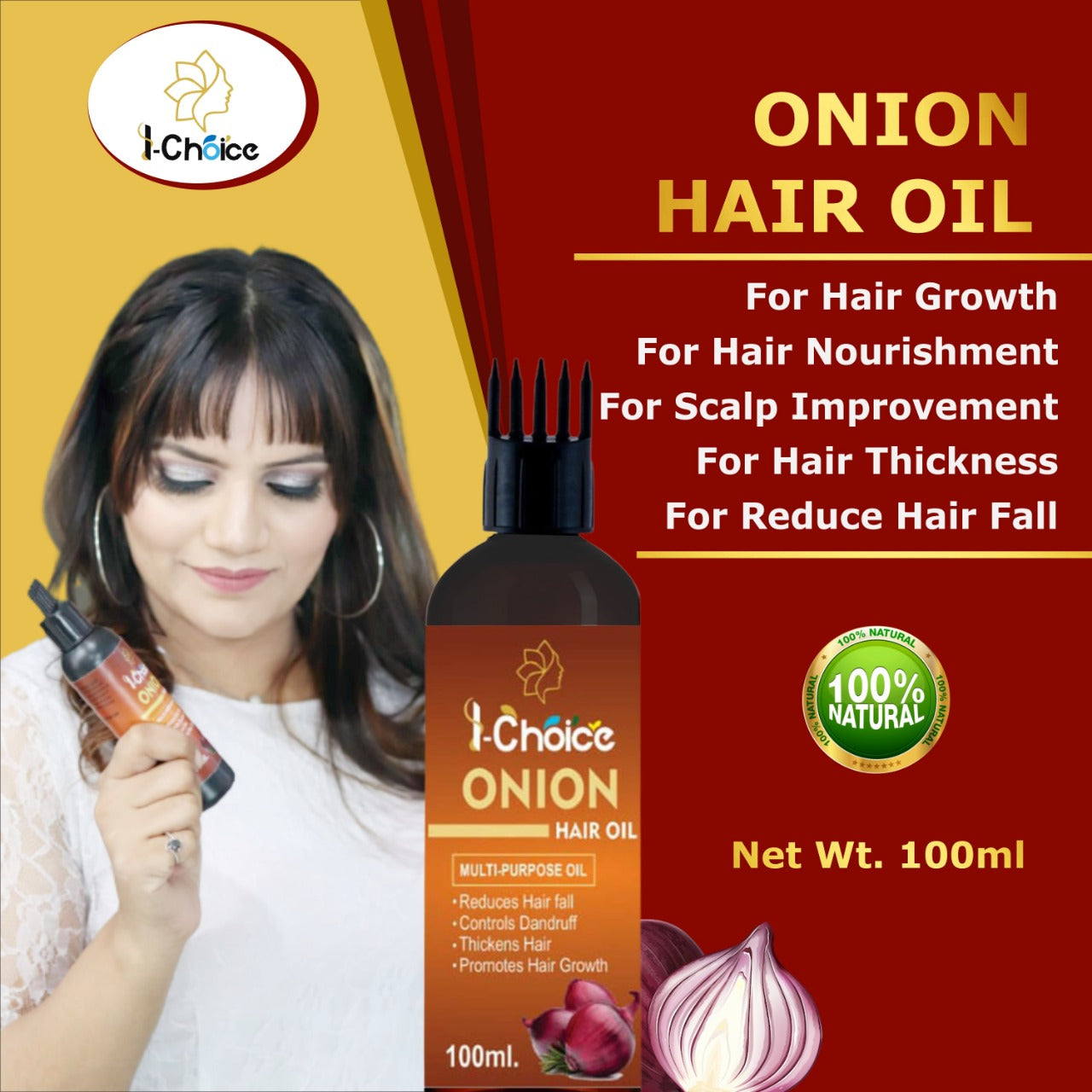 I-Choice Onion Hair Oil